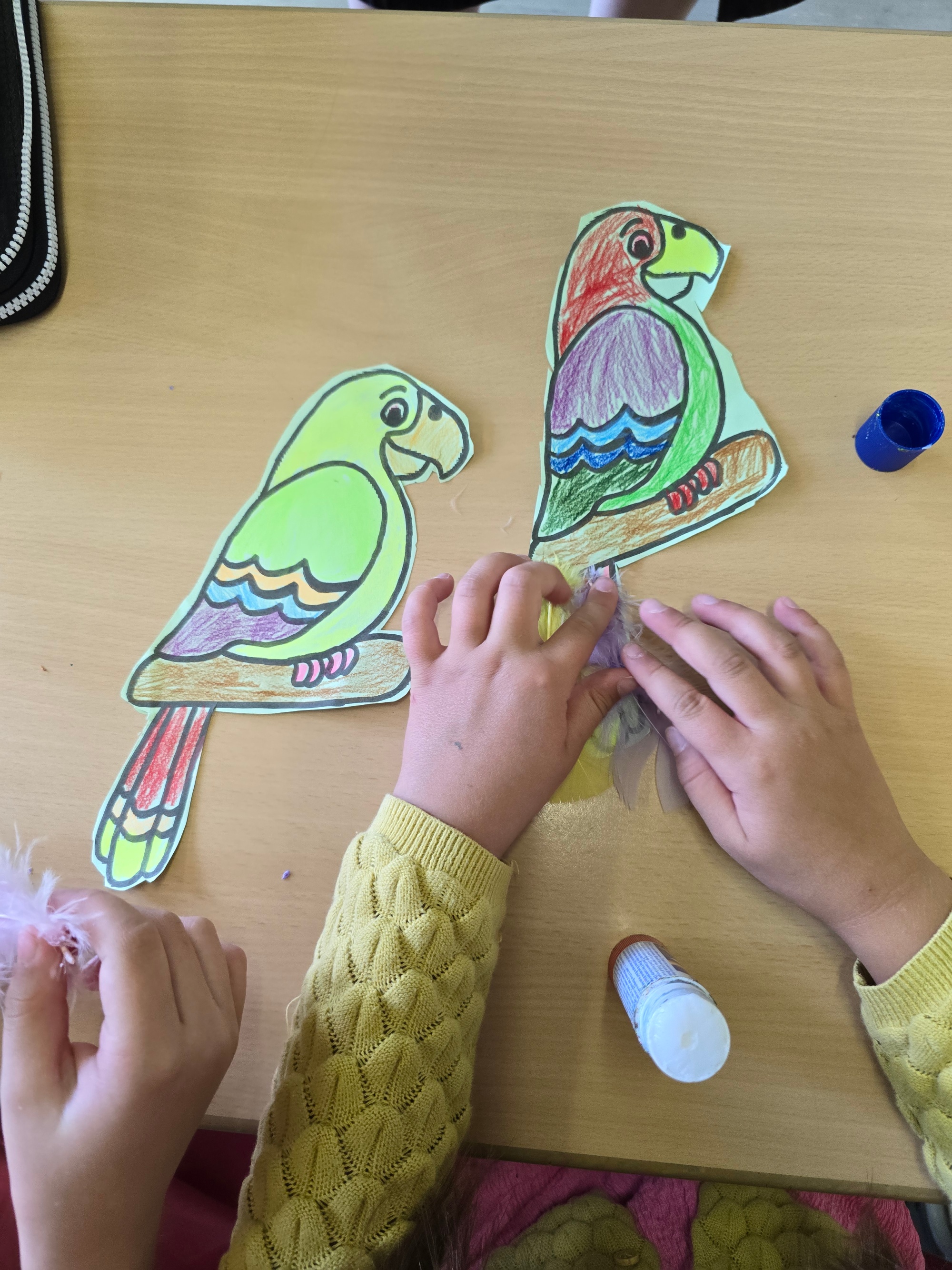 Vorschulkinder besuchen die Graserschule