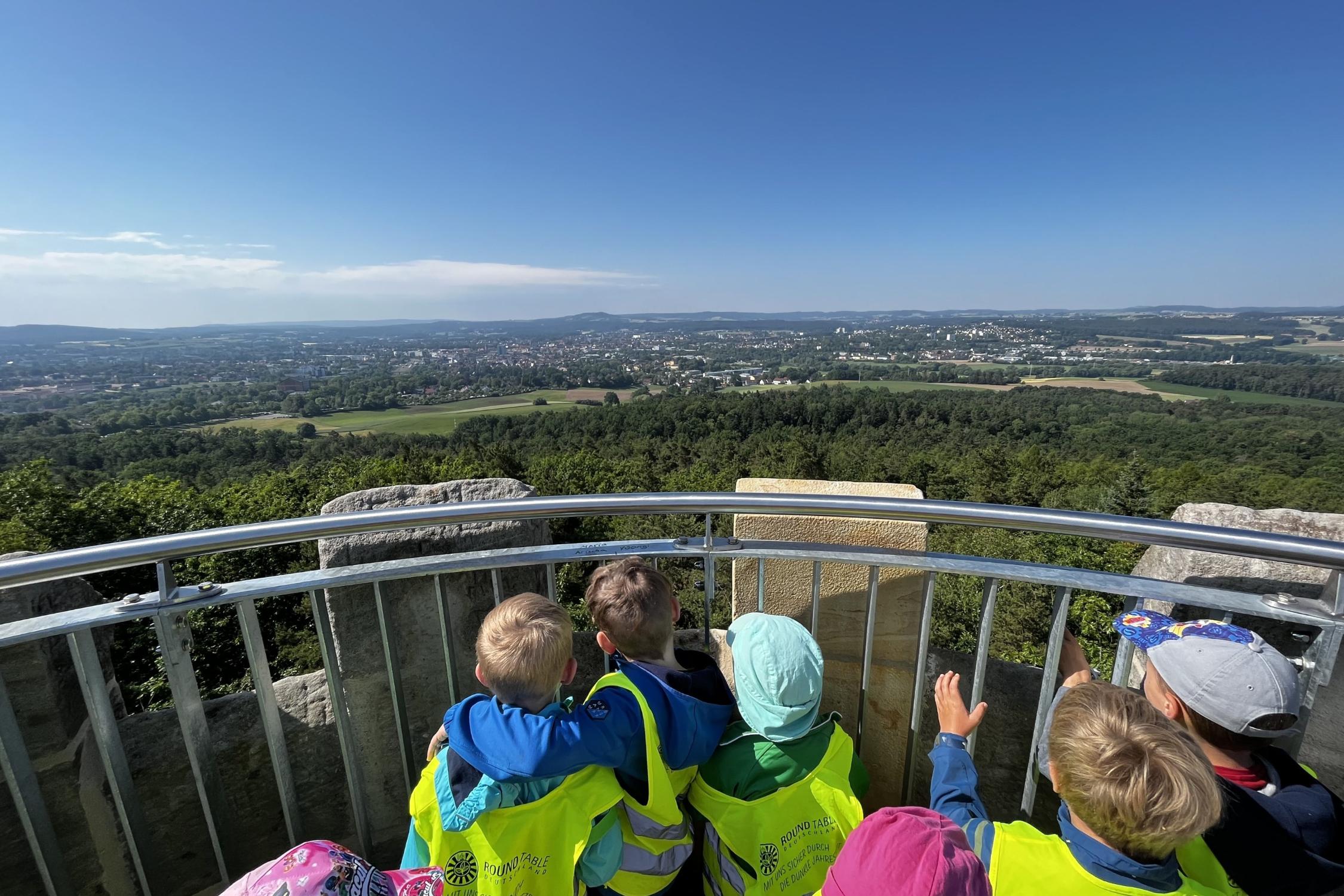 Vorschulkinder Waldtag Siegesturm