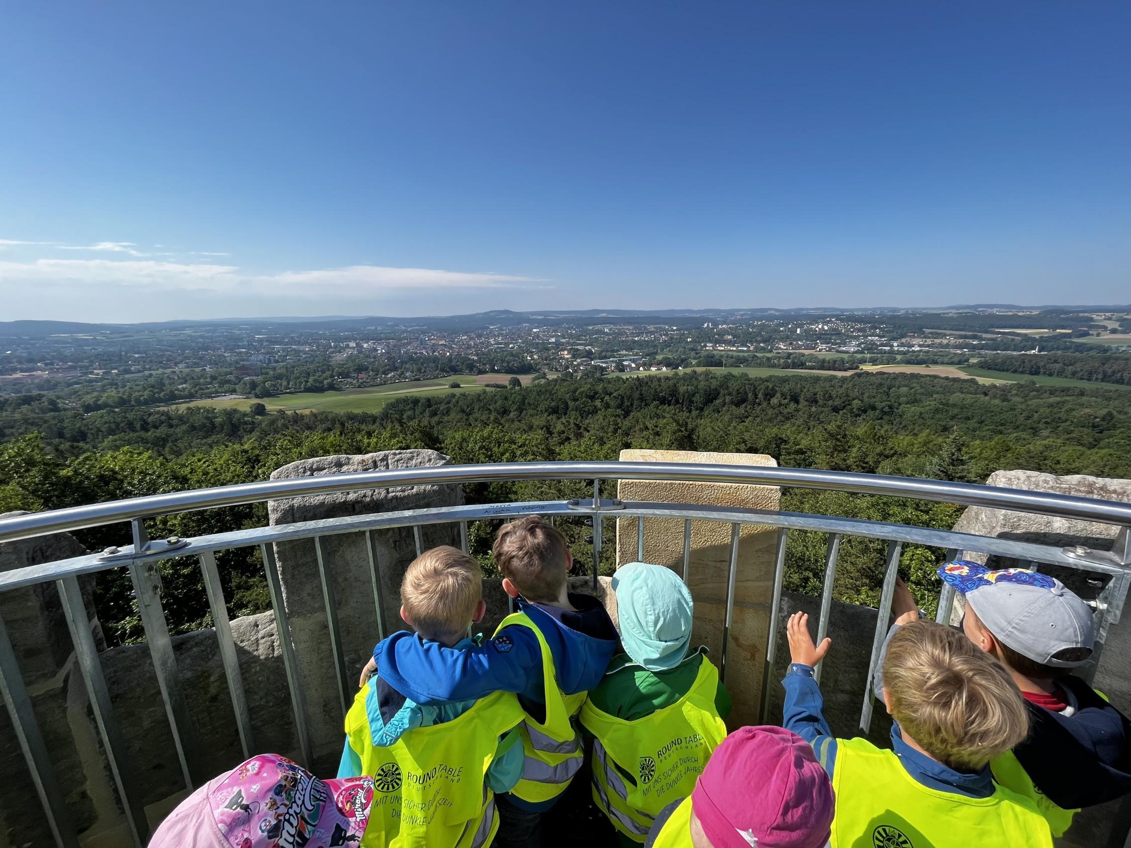 Vorschulkinder Waldtag Siegesturm